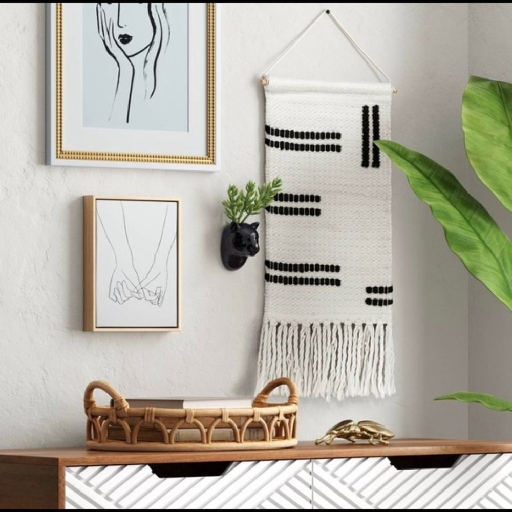 NWT Opalhouse 12” x 18” woven wall hanging